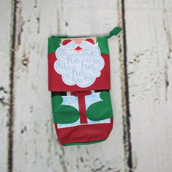 Thirty-One Gifts Hide & Peek Expandable Reusable Snack Bag Santa's Beard - Picture 2 of 7